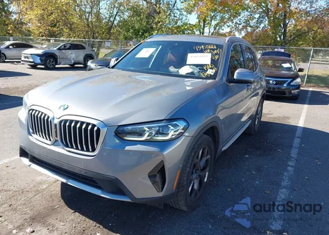 2024 BMW X3 xDrive30I from USA, damaged, VIN 5UX53DP01R9V43648